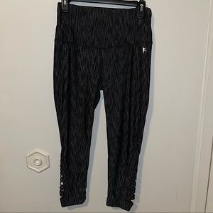 Danskin Now Dri More Workout Leggings Black & White